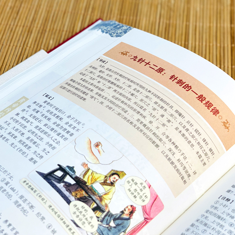 [正版]全2册 彩绘版黄帝内经+彩图全解本草纲目 图解黄皇帝内经白话版全注全译彩图版中医基础理论本草纲目皇帝内经中医养