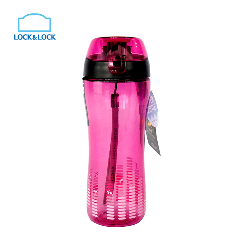 乐扣乐扣（lock&lock）塑料水杯 杯子 随手杯 HLC628（550ml）不保温