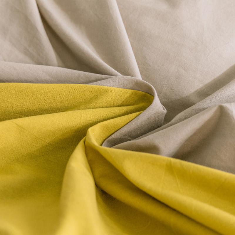 美帮汇简约水洗棉被套单件全棉学生宿舍单双人1.82.0米1.5色全棉被罩高清大图