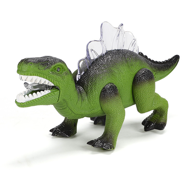 电动万向恐龙玩具带音乐灯光仿真模型儿童圣诞