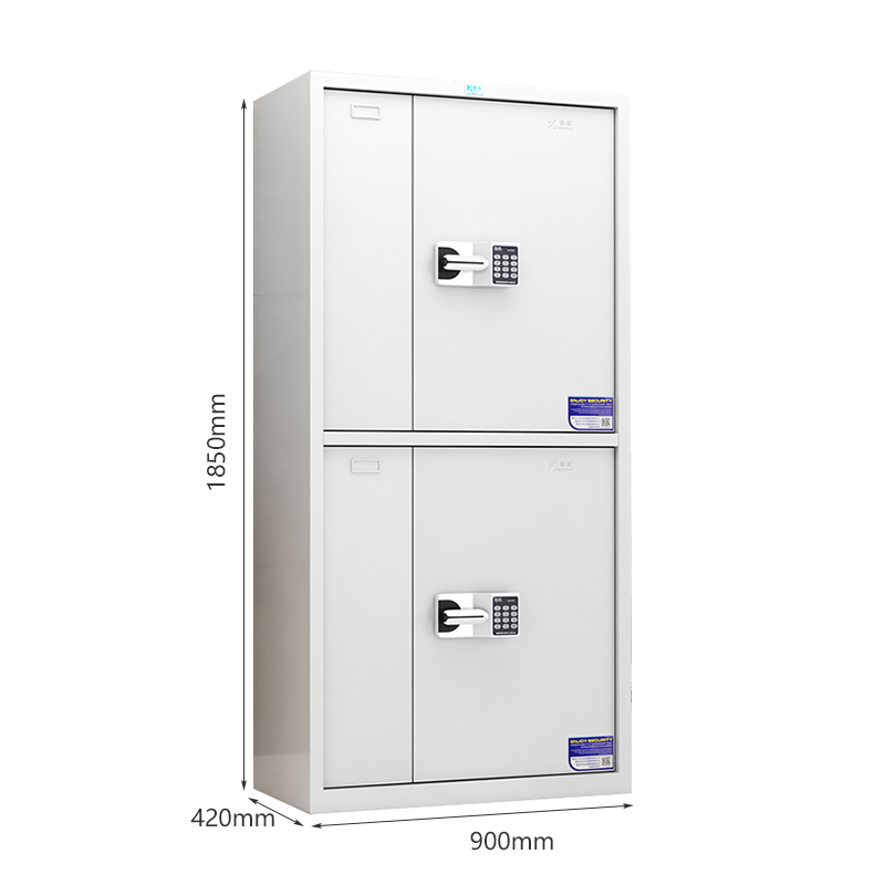 臻远 ZY5121136文件柜档案资料柜钢制密码锁加厚 通双节智能密码锁高清大图