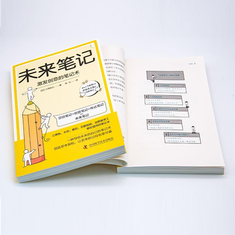 [正版]未来笔记-(激发创意的笔记术) 小西利行 哲学宗教书籍高清大图
