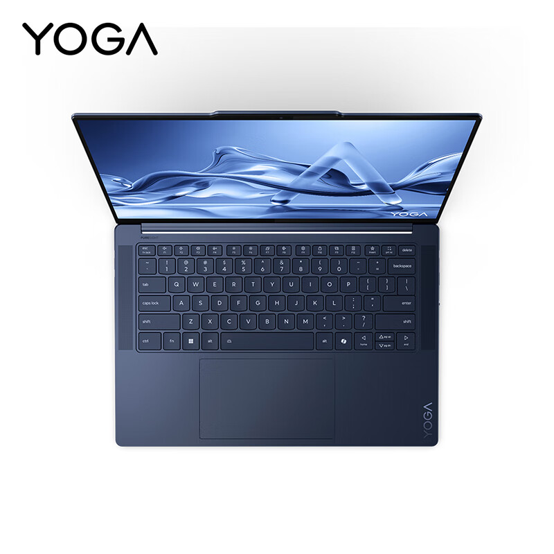 联想(Lenovo)YOGA Air 14s 骁龙 AI元启 14.5英寸轻薄笔记本电脑 骁龙X Elite 32G 1T 2.9K 广色域触控OLED 瀚宇蓝高清大图