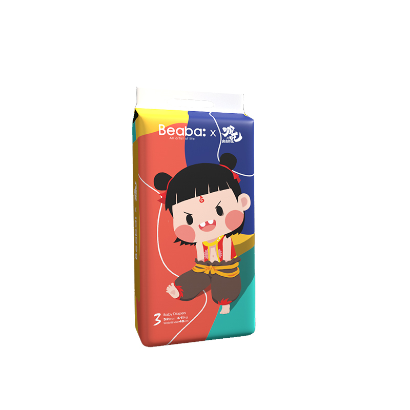BEABA 哪吒之魔童降世纸尿裤M52片