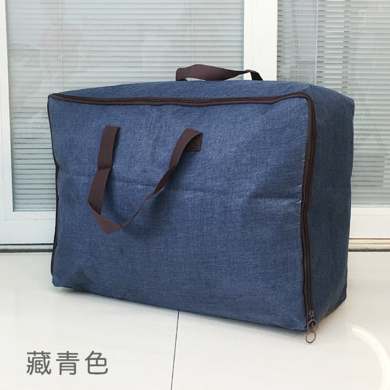美帮汇棉被收纳袋棉麻布艺防潮收纳整理袋子衣服打包袋搬家行李旅行袋高清大图