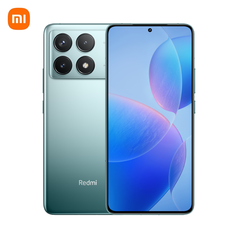 Redmi K70 第二代骁龙® 8 澎湃OS 第二代2K屏 120W+5000mAh 16GB+256GB 竹月蓝 小米红米K70 手机 至尊