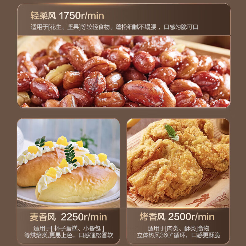 苏泊尔(SUPOR)空气炸锅 不用翻面 家用全自动 6L家用远红外炸锅 触控可视空气炸锅KD60Y809高清大图