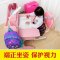 儿童学习桌椅套装可升降小学生书桌矫姿家用写字台简易小孩写字桌 806桌+软椅（蓝色）