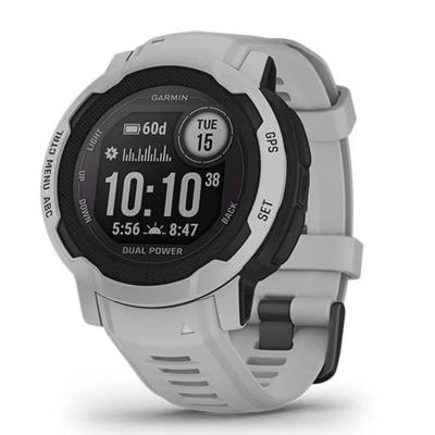 Garmin Instinct双电源太阳能续航运动男款智能手表户外耐用工业级材质 Gray