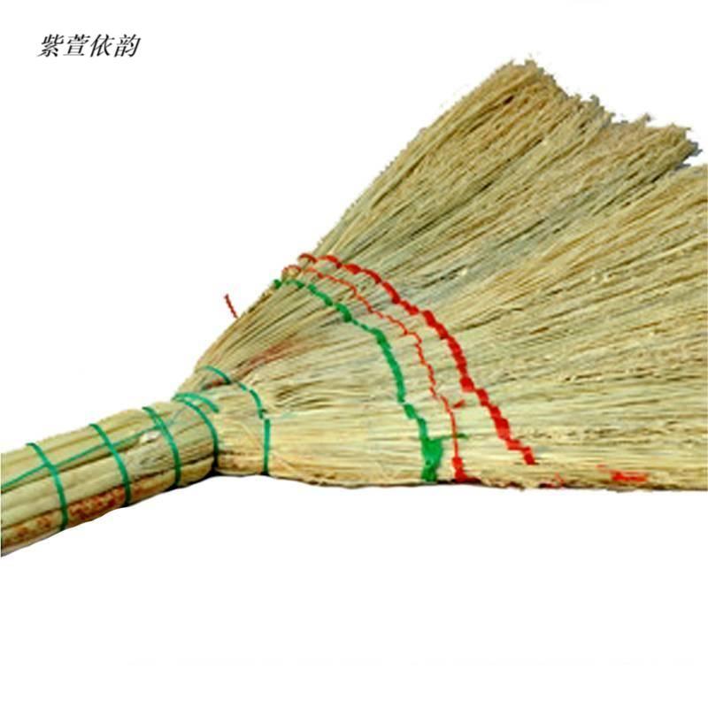 紫萱依韵 纯手工扫把 白净苗扫把 390g 1把