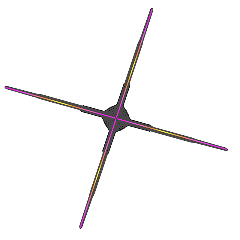 辉牛 3D全息投影灯 HN-AZ01 套高清大图