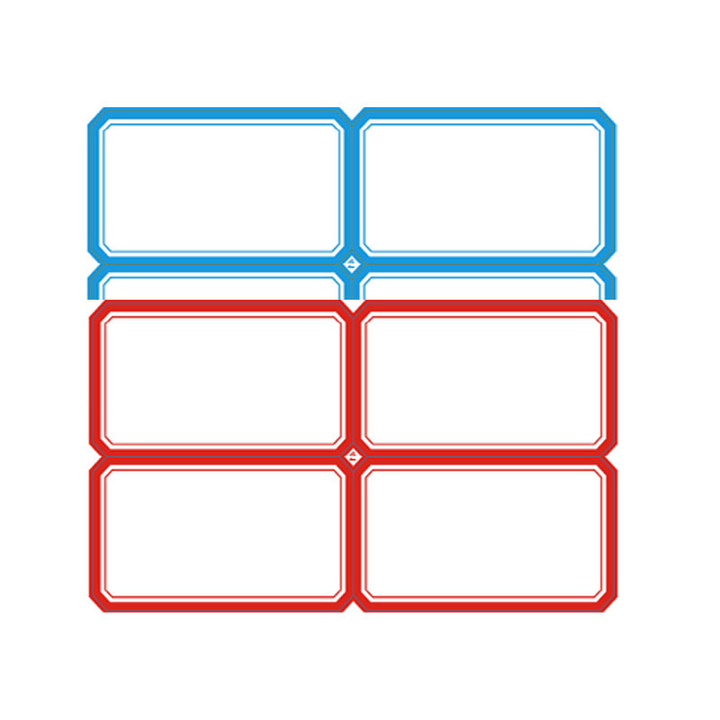 拓栢 不干胶标签 2.8*4.8cm STH008 张高清大图