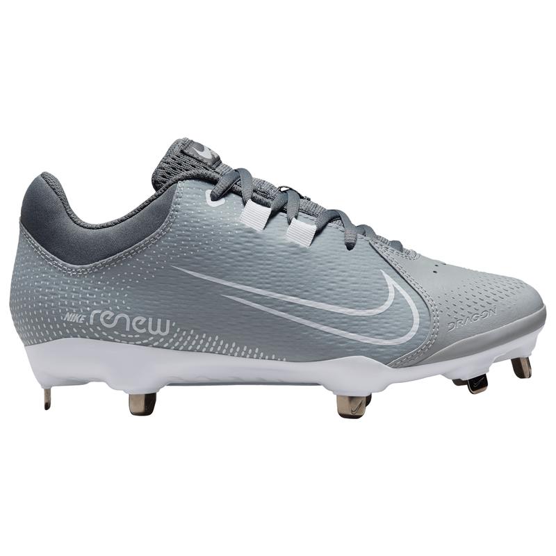 耐克(NIKE)女款棒球鞋轻便透气专业训练鞋灵活缓震运动鞋 Wolf_Grey/Cool_Grey/White 38.5