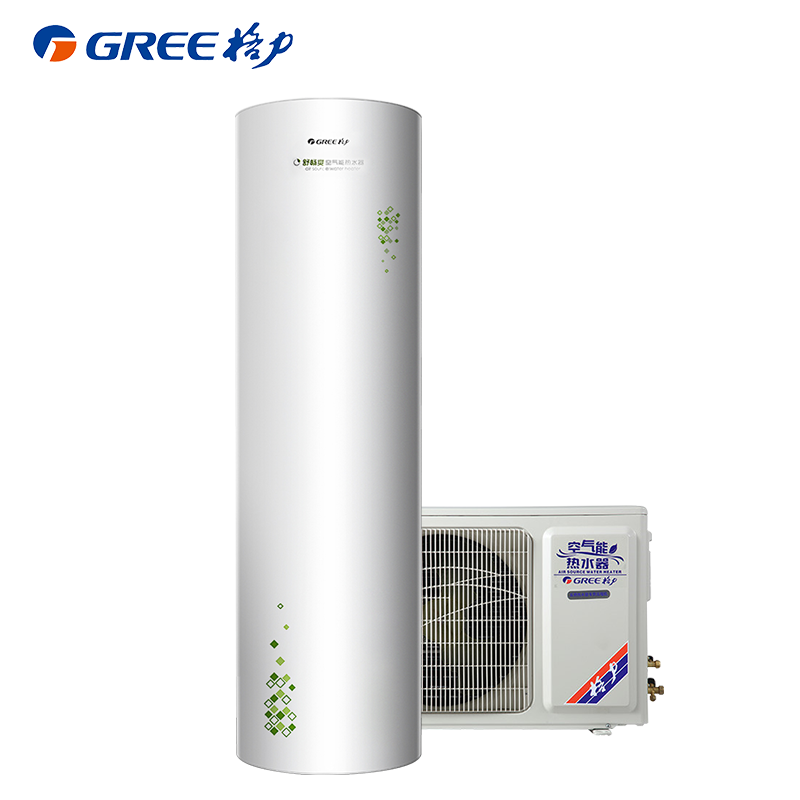 格力(gree)舒畅爽1级200l空气能热水器75度高温型一级能效空气源热泵