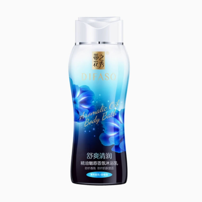 蒂花之秀(DIFASO) 蒂花之秀香体沐浴露持久留香家庭装男女士补水香水精油香氛乳液 舒爽清润(蓝瓶)400g