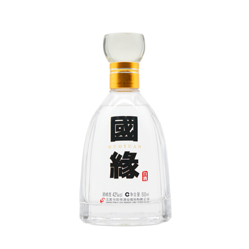 今世缘 国缘四开 42度 500ml*2瓶 幽雅醇厚型 礼盒装 白酒