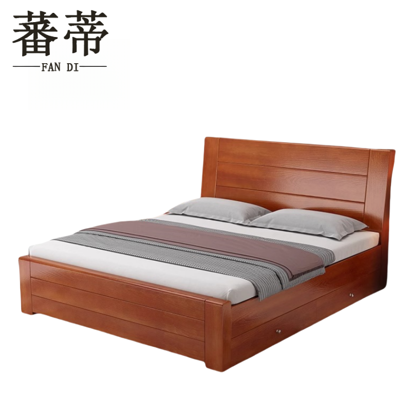 蕃蒂双人床1.8米张高清大图