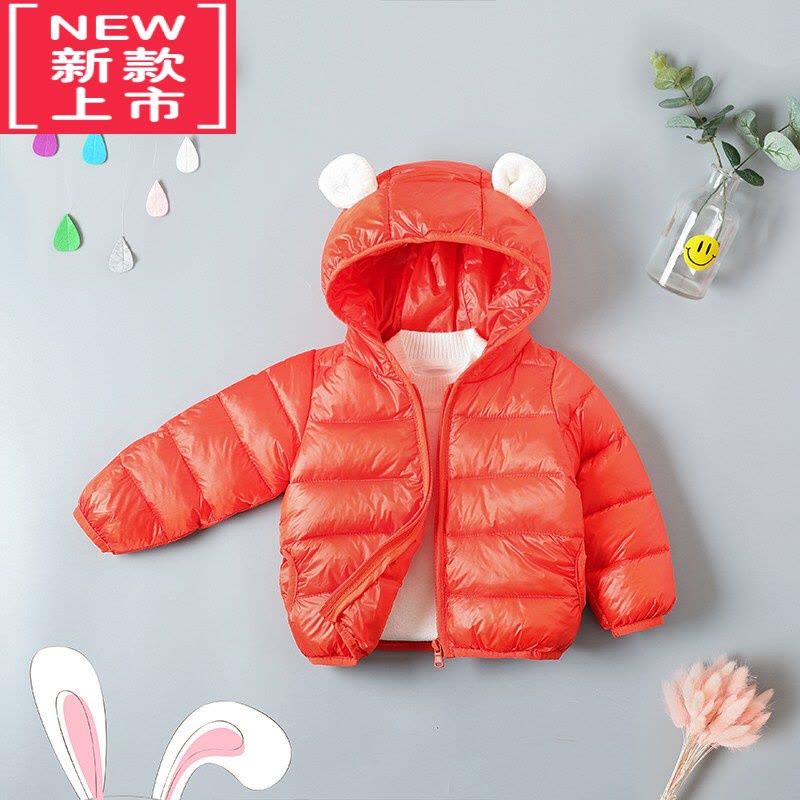 可莉允婴儿羽绒服冬季婴幼儿反季男女童儿童服卡通轻薄款婴幼儿宝宝秋冬棉服图片