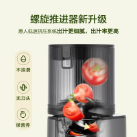 惠人 (HUROM)原汁机 易清洗多功能大口径无网家用低速榨汁机 果汁机辅食机渣汁分离H400-BIC05(FR)