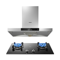 老板(ROBAM)17立方欧式按键式油烟机燃气灶烟灶套餐60X3+32B0(天然气)1级能效烟机(天然气)