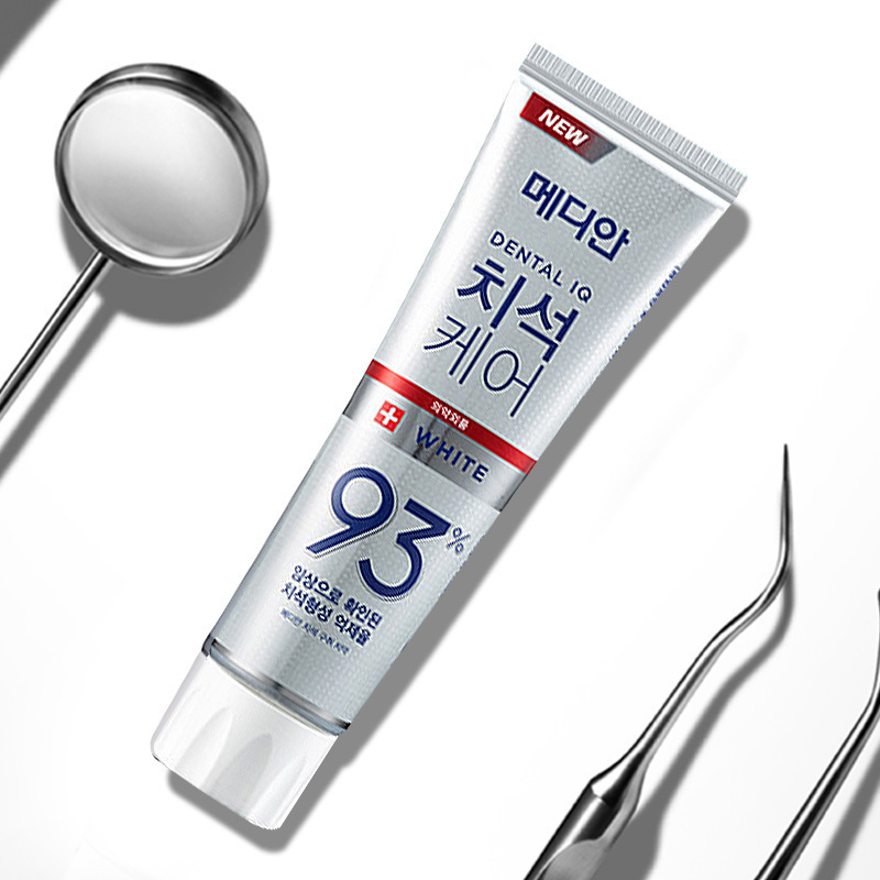 median麦迪安清除93牙结石防牙石牙渍牙膏柑橘薄荷味120g