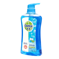 滴露(Dettol)薄荷冰爽健康沐浴露650克 男女通用