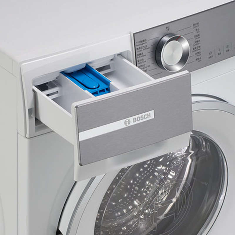 博世(Bosch)洗衣机XQG100-WNB254X00W白10KG洗7KG烘干微蒸空气洗双重自清洁双核动力中途添衣高清大图