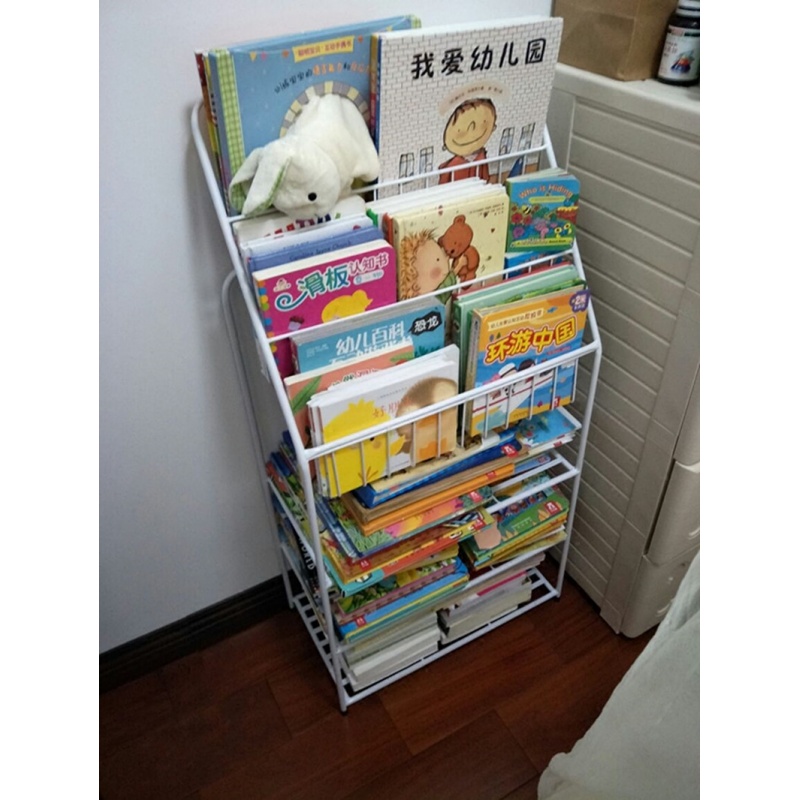 儿童书架儿童绘本架简易书报架学生幼儿园图书柜展示架包邮