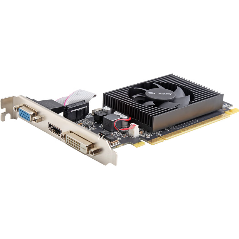 昂达 GT730K典范4GD3-LP V6 902MHz 4G/64bit 办公娱乐独立显卡高清大图