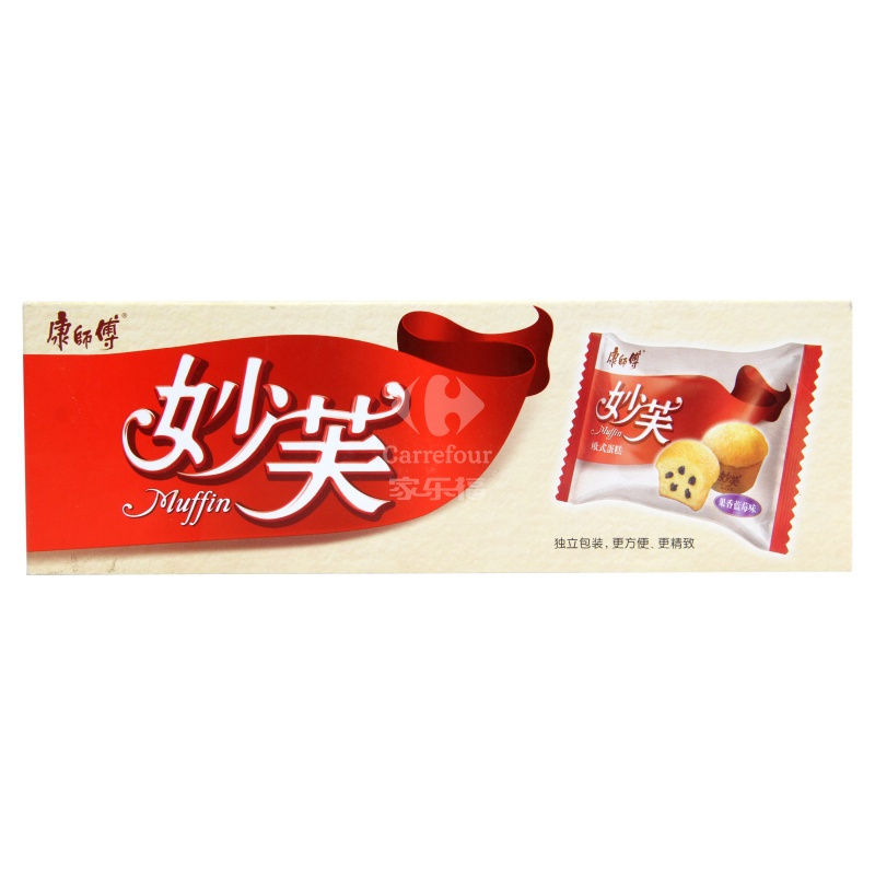 康师傅 妙芙精选欧式蛋糕(果香蓝莓味)90g/盒