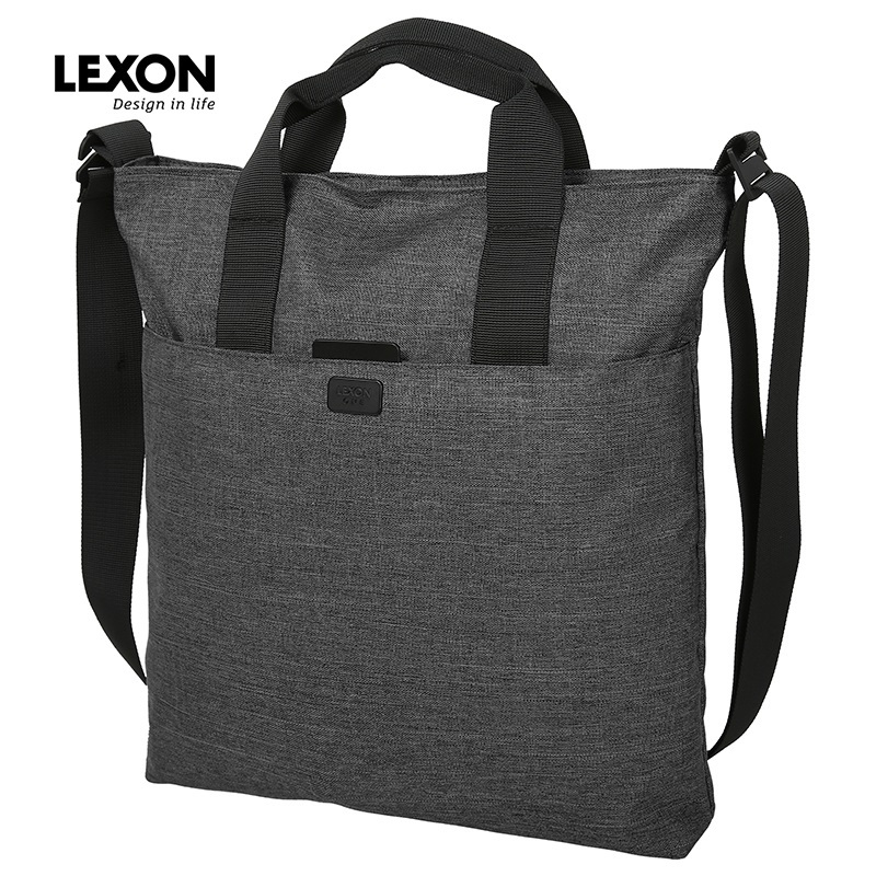 乐上LEXON 单肩包女士包包休闲商务手提包平板电脑包简约购物袋LNR1410
