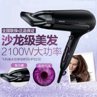 飞利浦(Philips) 电吹风 HP8230 恒温护发 2100W家用大功率速干不伤发 静音冷热风6档可调