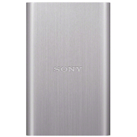 索尼(SONY) HD-E1 移动硬盘(银色）高速USB3.0 经典系列 sony 移动硬盘 1tb 金属机身