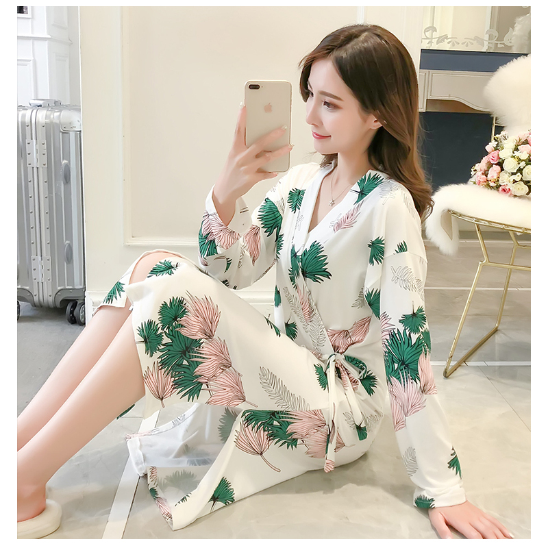 Ideamini睡袍 浴袍 Ideamini和服睡衣女冬 秋季大码睡裙浴衣日式系带睡袍女春秋性感中长款浴袍 价格图片品牌报价 苏宁易购银湖男装专营店