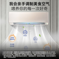 松下(Panasonic)1匹新一级能效直流变频 20倍纳诺怡除菌自清洁一键睡眠壁挂式空调挂机 LG9KQ10N