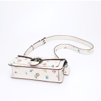 蔻驰 COACH 奢侈品 女士专柜款TABBY皮质手提单肩斜挎包白色印花 630 V5CHK 欧美时尚