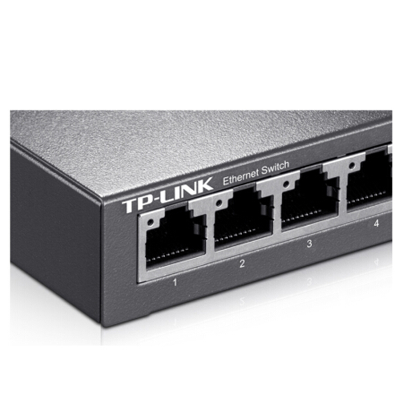 TP-LINK 5口千兆交换机 企业级交换器 监控网络网线分线器 分流器 金属机身 TL-SG1005D（QH）