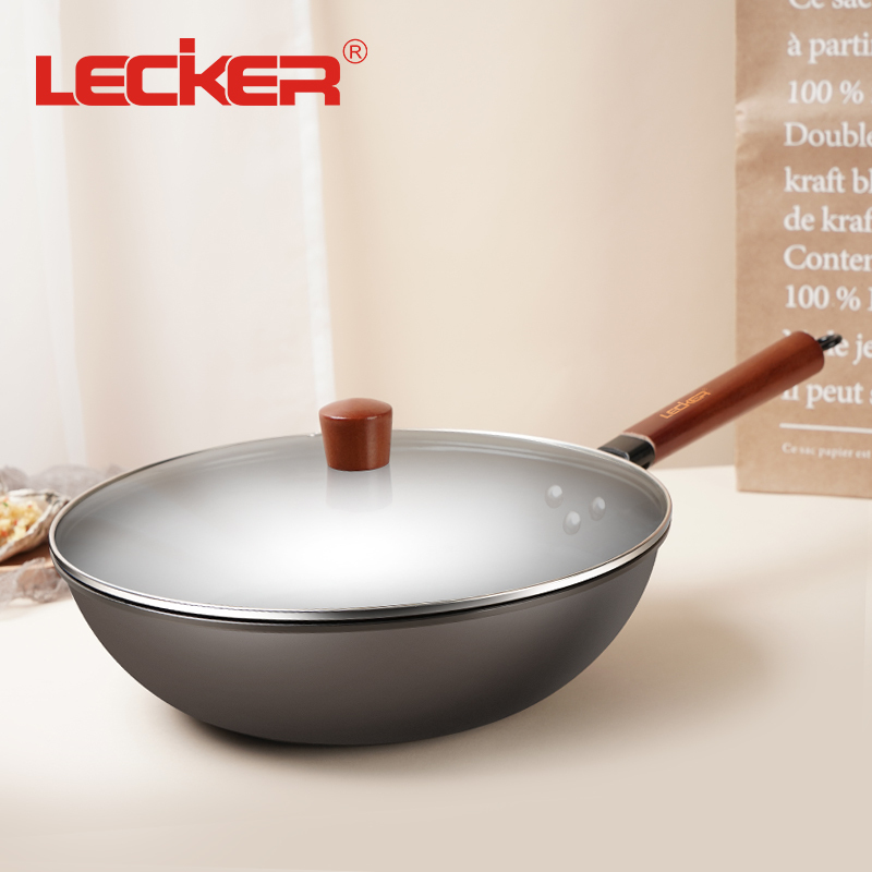 乐克尔(Lecker)真不绣炒锅 KR-889