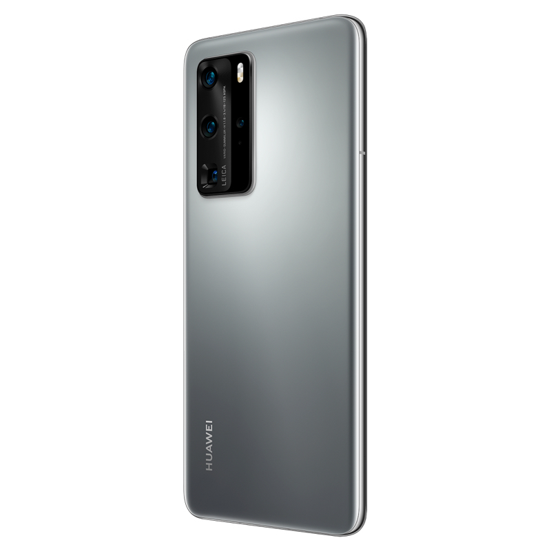 华为/HUAWEI P40 Pro 8GB+512GB 冰霜银 麒麟990 5G SoC芯片超感知 徕卡四摄 50倍数字变焦 四曲满溢屏 移动电信联通5G全网通手机