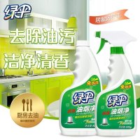 绿伞油烟净清洗厨房重油污清洁剂去油污除抽油烟机清洗剂