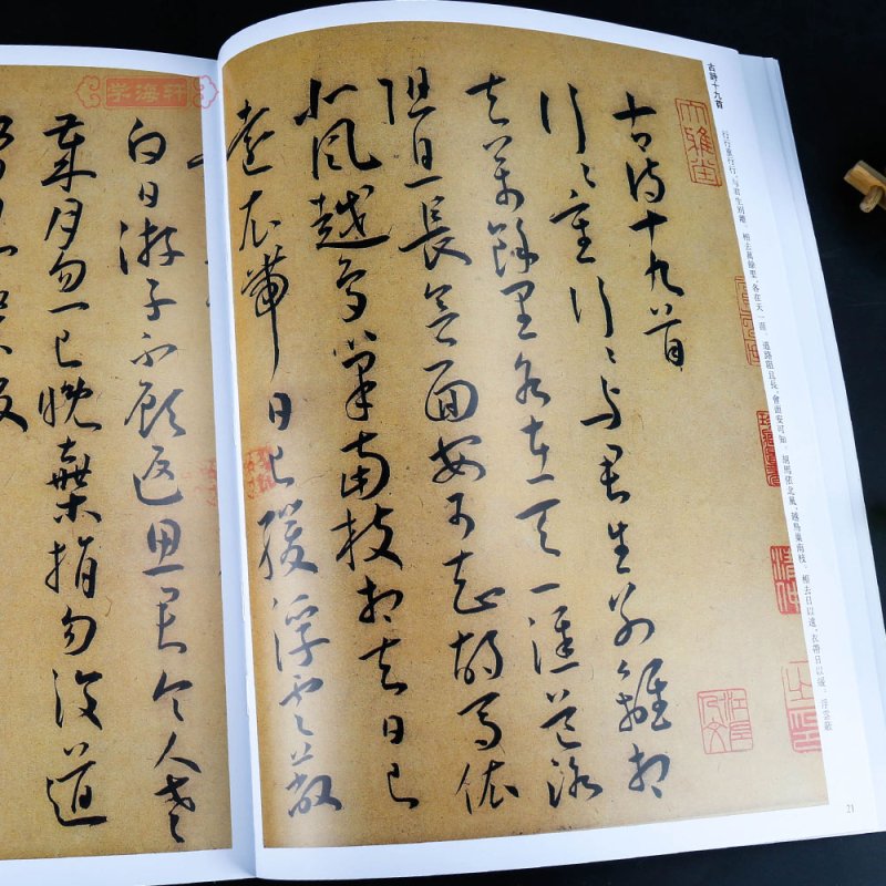 [正版]学海轩共5帖王宠历代名家书法王冬梅繁体旁注小楷游包山集西苑诗李白诗卷古诗十九首小楷草书毛笔字帖书籍临摹古帖鉴赏