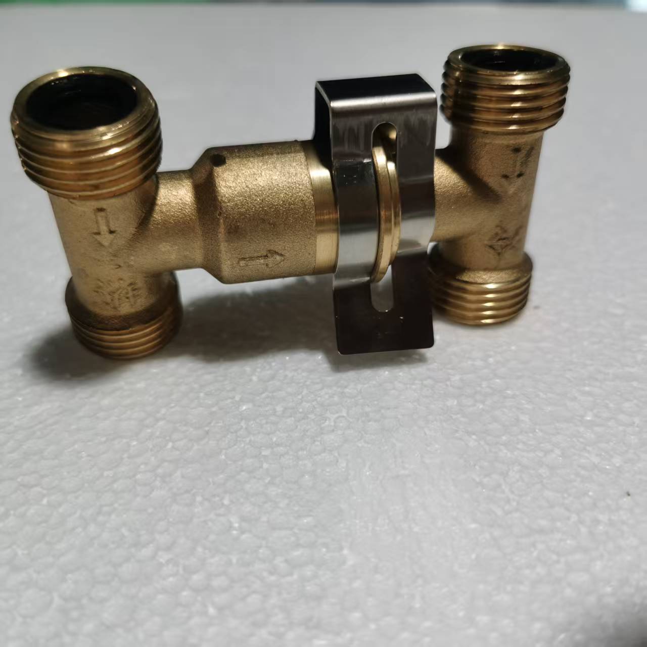 帮客材配 全新原装惠而浦燃热JSQ25- T13VL1 T16VL1法迪欧燃气热水器13/16NH零冷水四通阀接头高清大图