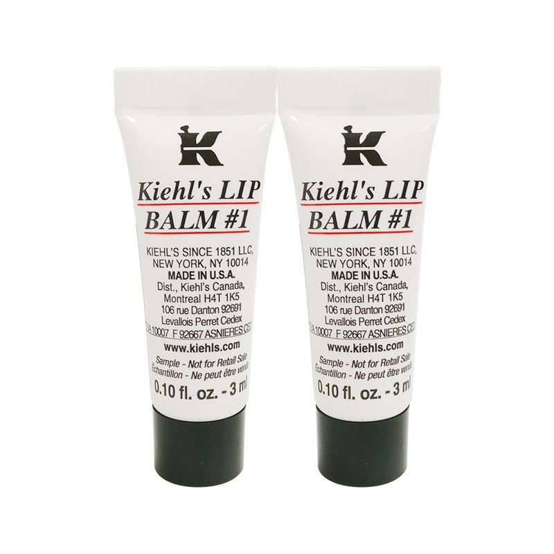 [国内专柜版·中小样]科颜氏(Kiehl’s)护唇膏3ml*3(滋润 保湿)