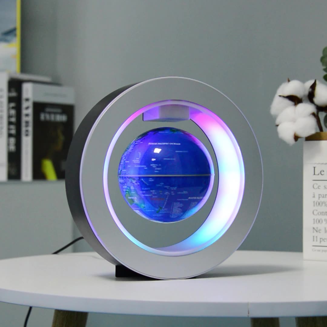 妈妈神器磁悬浮地球仪发光生日礼物活动创意礼品摆件AI夜灯唤醒灯