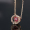 SWAROVSKI 施华洛世奇 人造仿水晶项链跳动的心精致百搭吊坠锁骨链女5279421 礼物女轻奢饰品