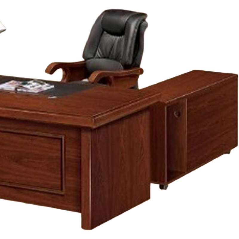 大央班台/办公桌B-37161 1600W*800D*760H 办公桌员工位单人办公桌组合简约现代办公室老板桌子职员电脑高清大图