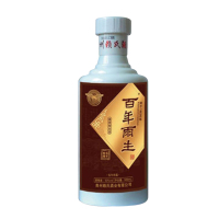 2012年百年雨生5年窖藏白酒53度500ml *单瓶装 贵州酱香型白酒纯粮酿造粮食酒 自饮赠亲友酱香白酒