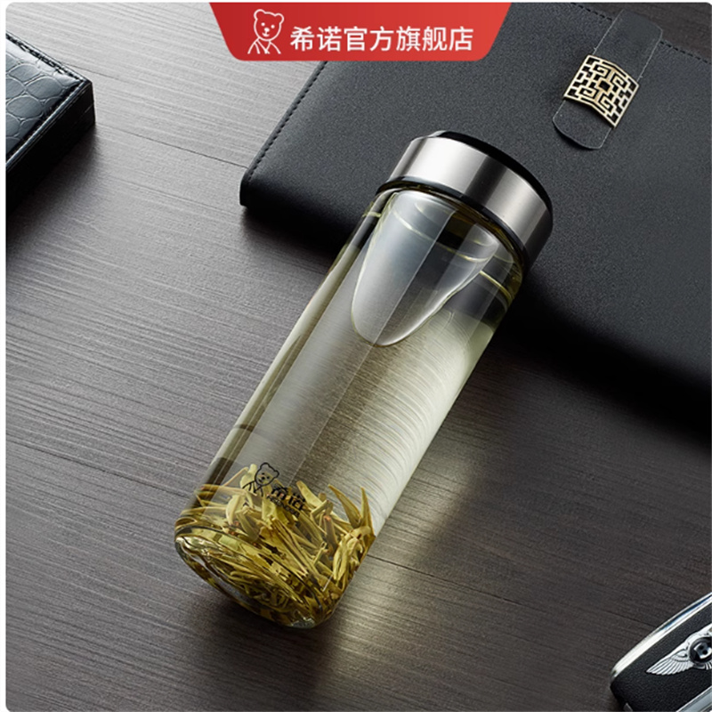 希诺 XN-6055单层玻璃杯 538ml (单位:个)颜色随机发货高清大图