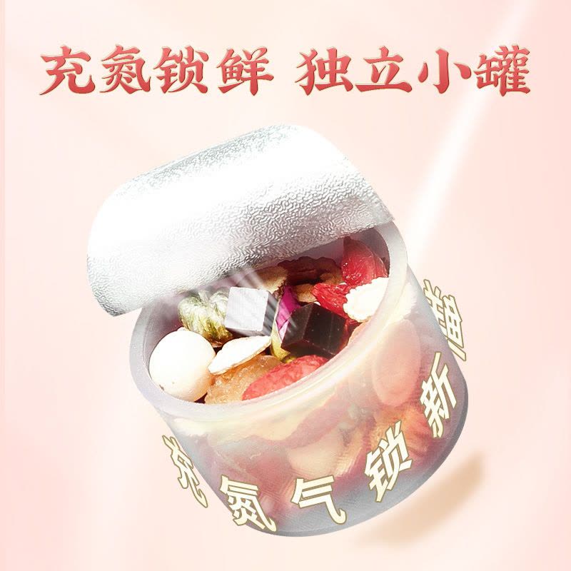 谯韵堂 人参阿胶女神茶 210克/盒图片