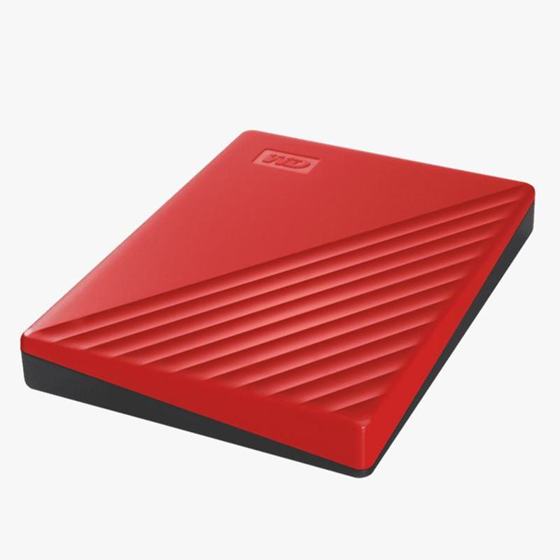 西部数据(WD)4TB USB3.0移动硬盘My Passport随行版 2.5英寸 红色WDBPKJ0040BRD